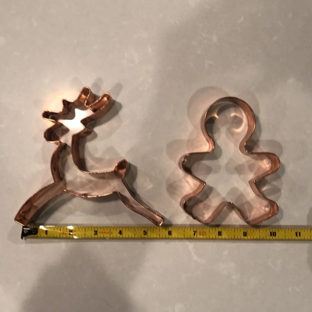 Williams Sonoma Copper Cookie Cutters